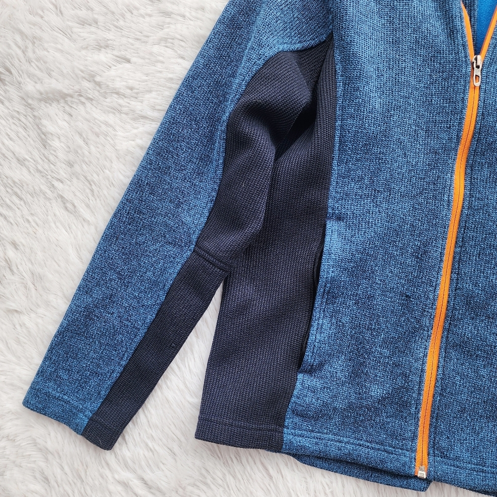 Spyder Mens Full Zip Mid Weight Stryke Fleece Jacket - Picture 4 of 8